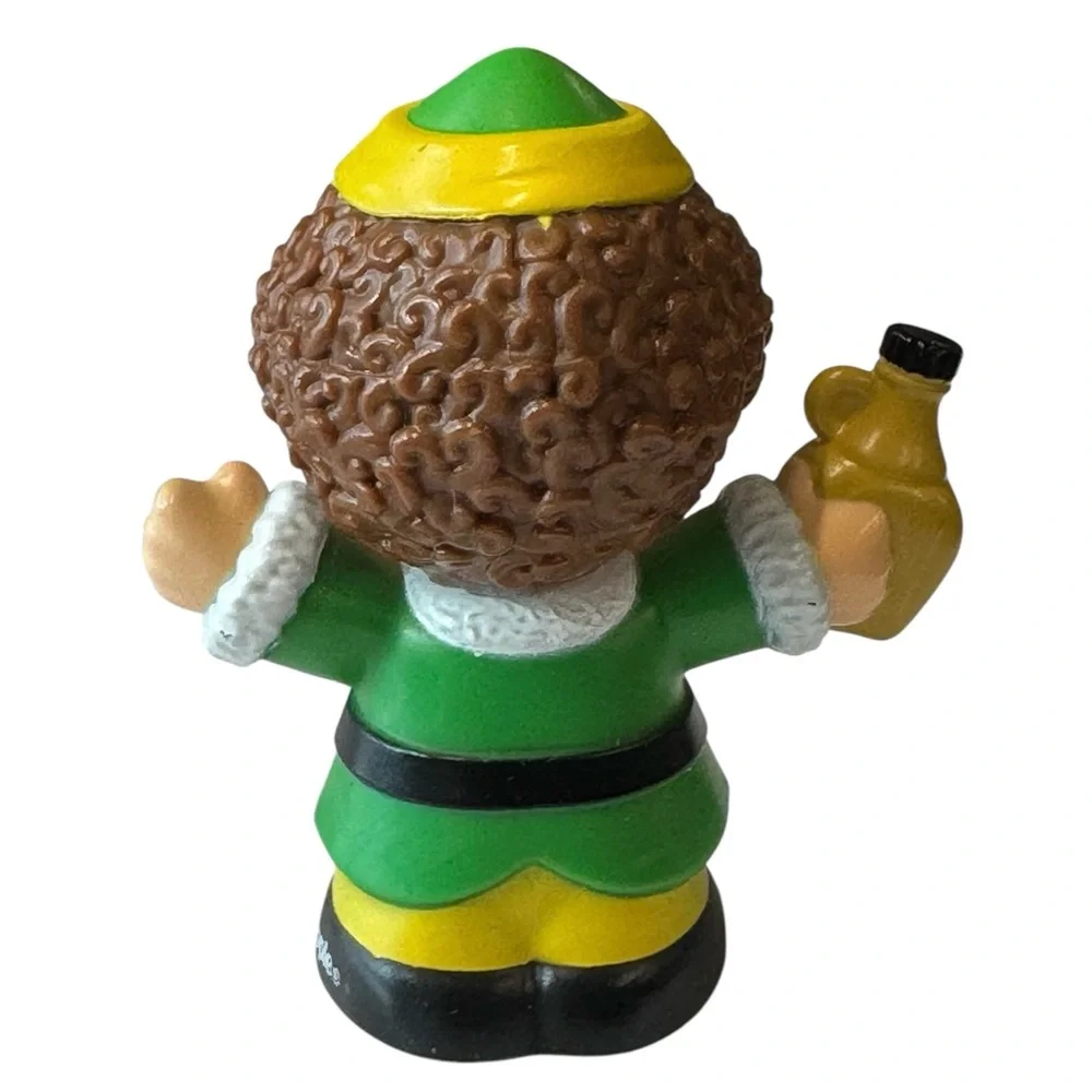 Fisher Price Little People Christmas Elf Buddy Movie Santa Claus Maple Syrup